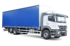 Van Hire Workington - 26 Tonne Curtain Side Truck - Truck hire Workington